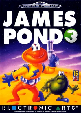 James Pond 3 (USA, Europe) box cover front